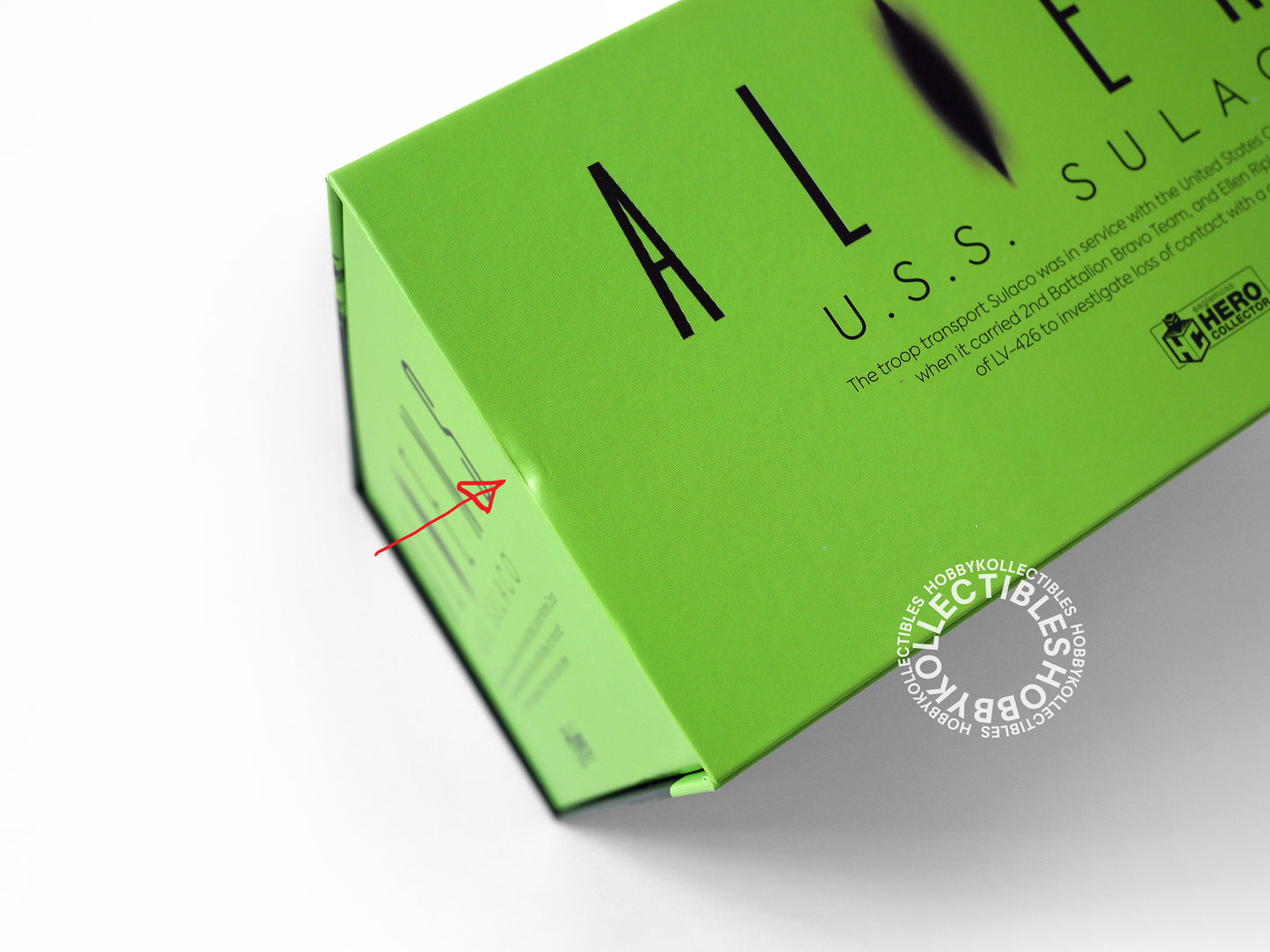 Eaglemoss Hero Collection Metallic Resin(Diecast ABS) Aliens U.S.S. Sulaco XL Edition Factory Sealed