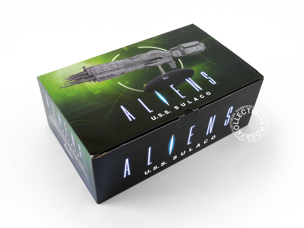 Eaglemoss Aliens U.S.S. Sulaco Metallic Resin Model Limited Ed 