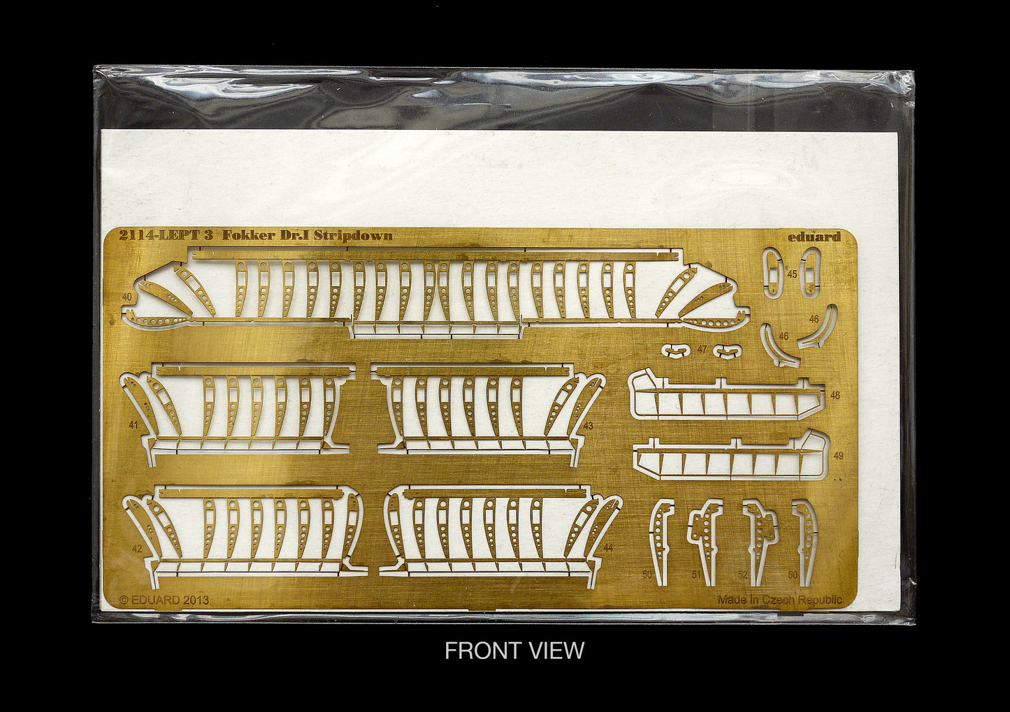 Eduard 1/72 Fokker Dr.I Stripdown Limited Ed. Aircraft Plastic Model Kit