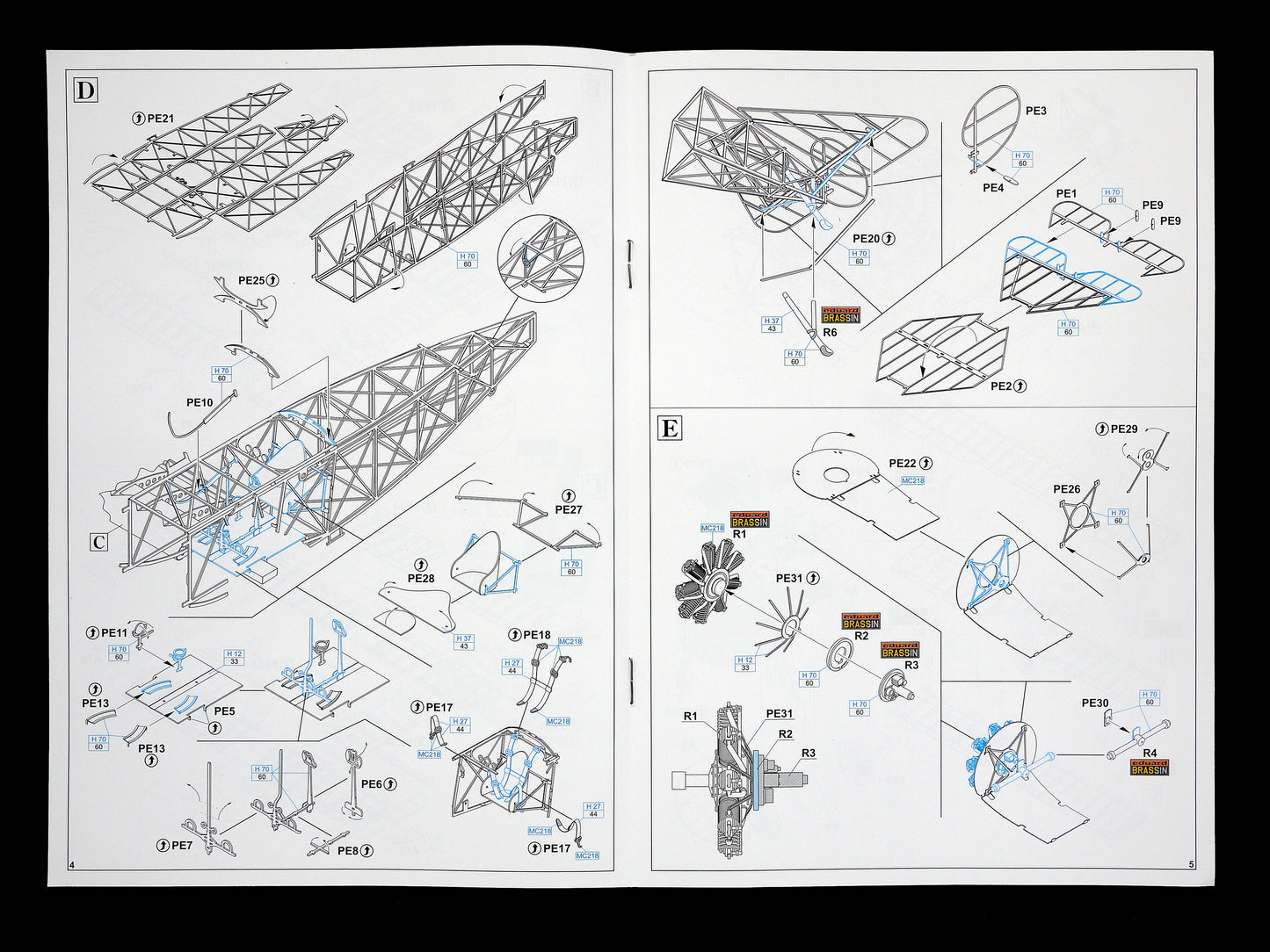 Eduard 1/72 Fokker Dr.I Stripdown Limited Ed. Aircraft Plastic Model Kit