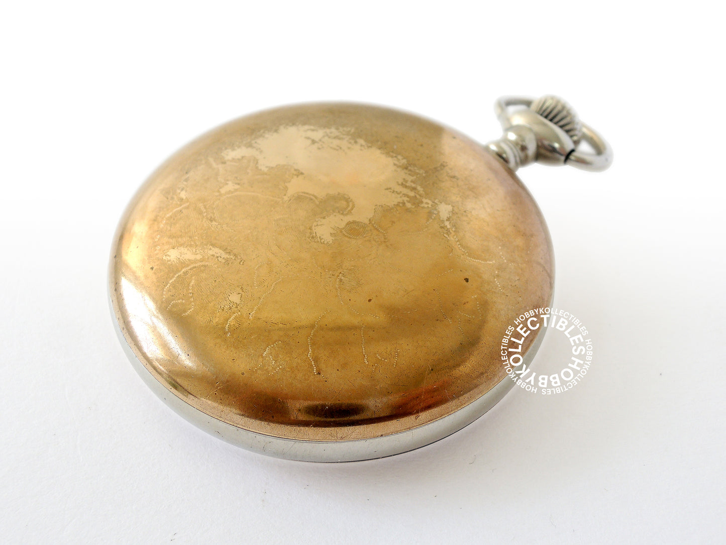 Elgin 2 Tone Open Face Lever Pocket Watch