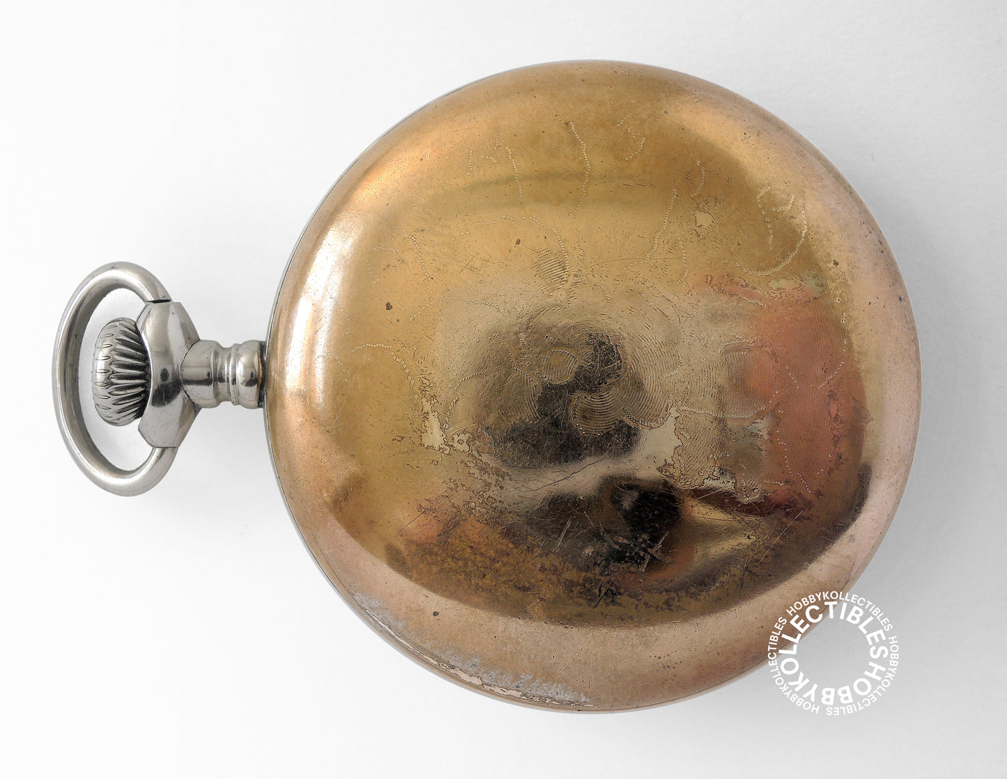 Elgin 2 Tone Open Face Lever Pocket Watch