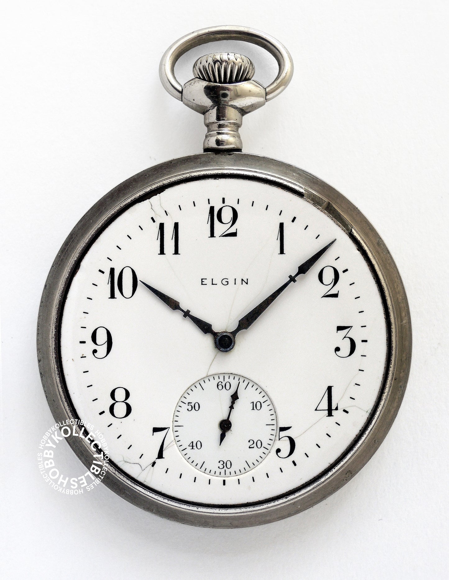 Elgin 2 Tone Open Face Lever Pocket Watch