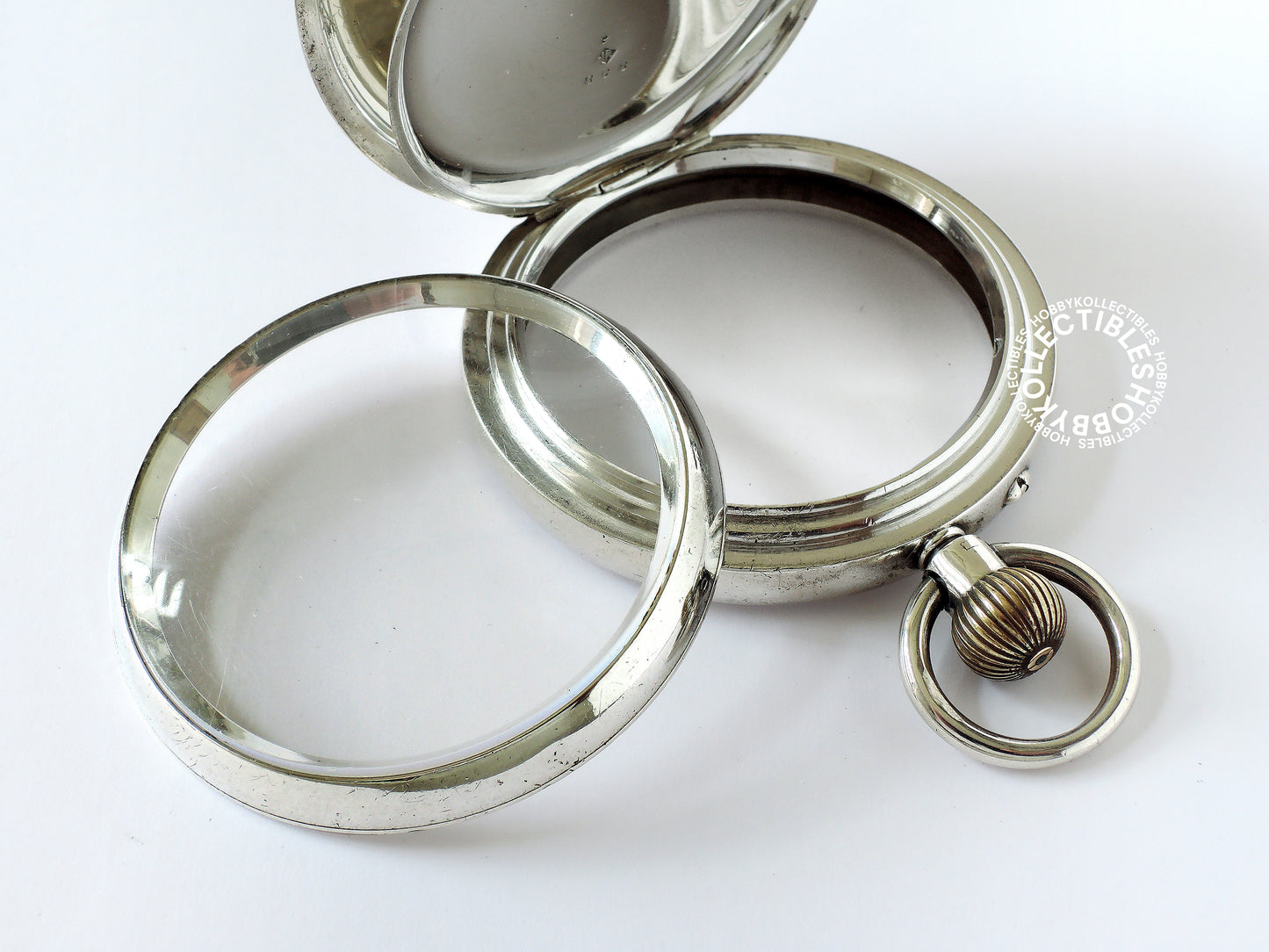 English Rotherhams Sterling Silver Open Face Lever Pocket watch