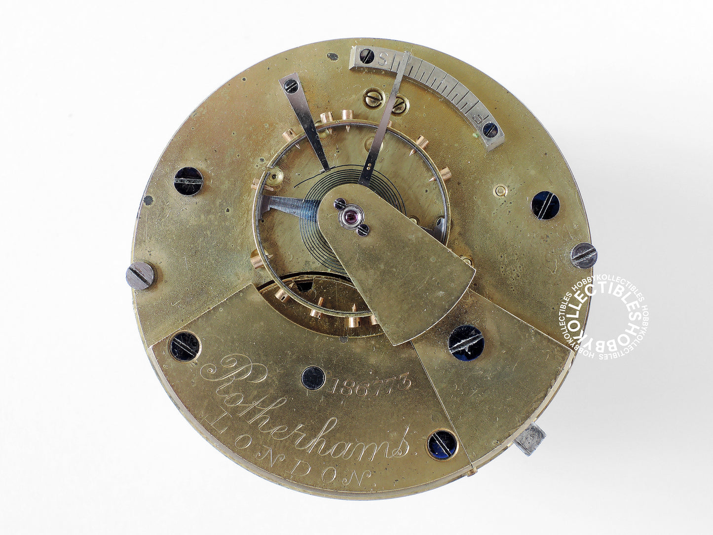 English Rotherhams Sterling Silver Open Face Lever Pocket watch