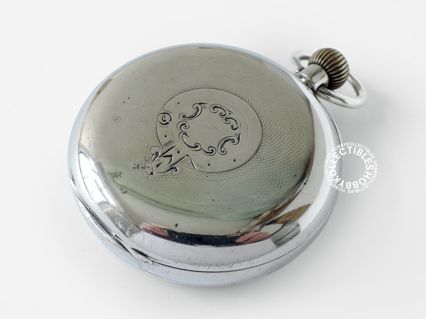 English Rotherhams Sterling Silver Open Face Lever Pocket watch