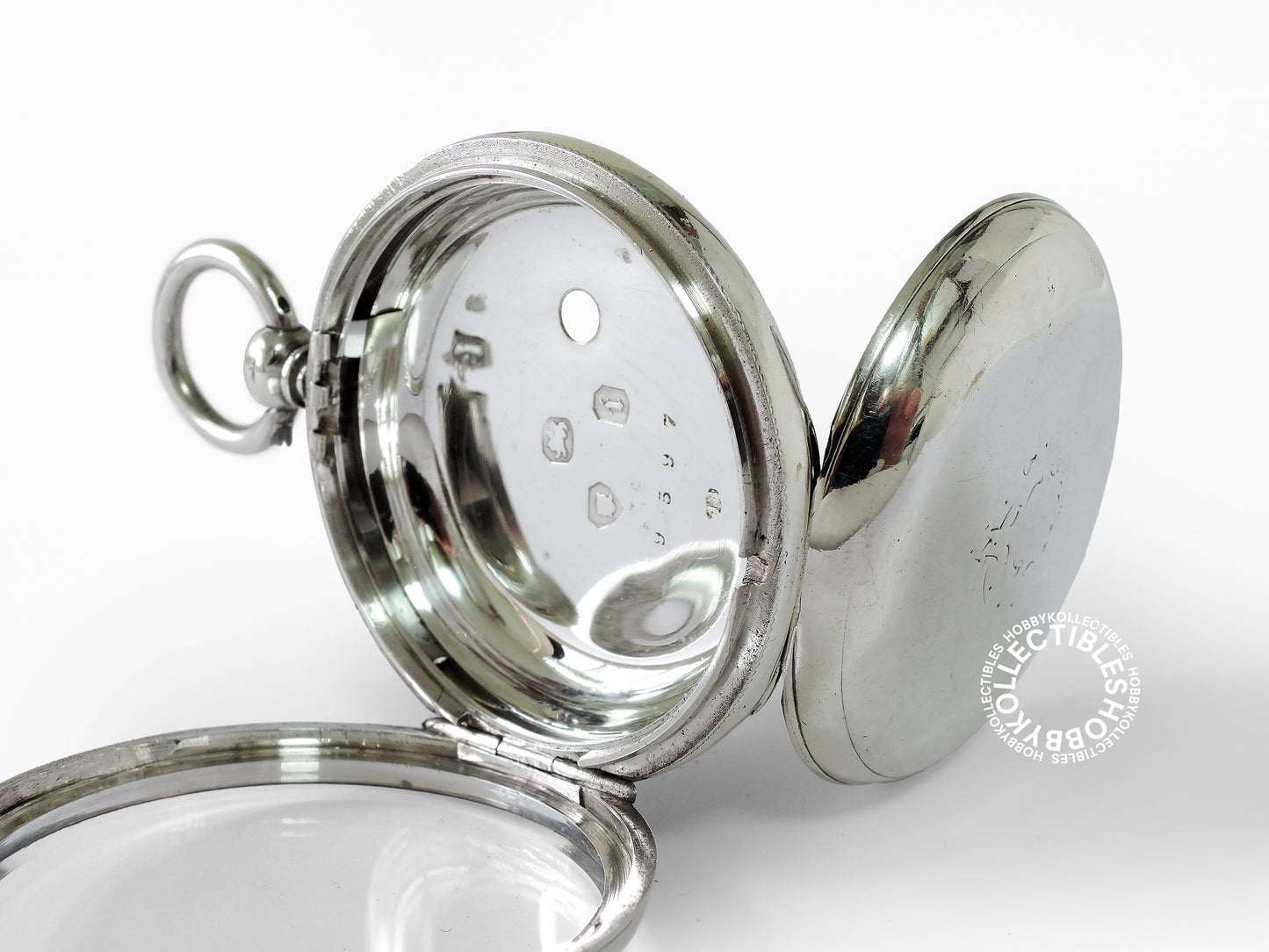 English Silver Open Face T.J. Mercer Fusee Pocket Watch