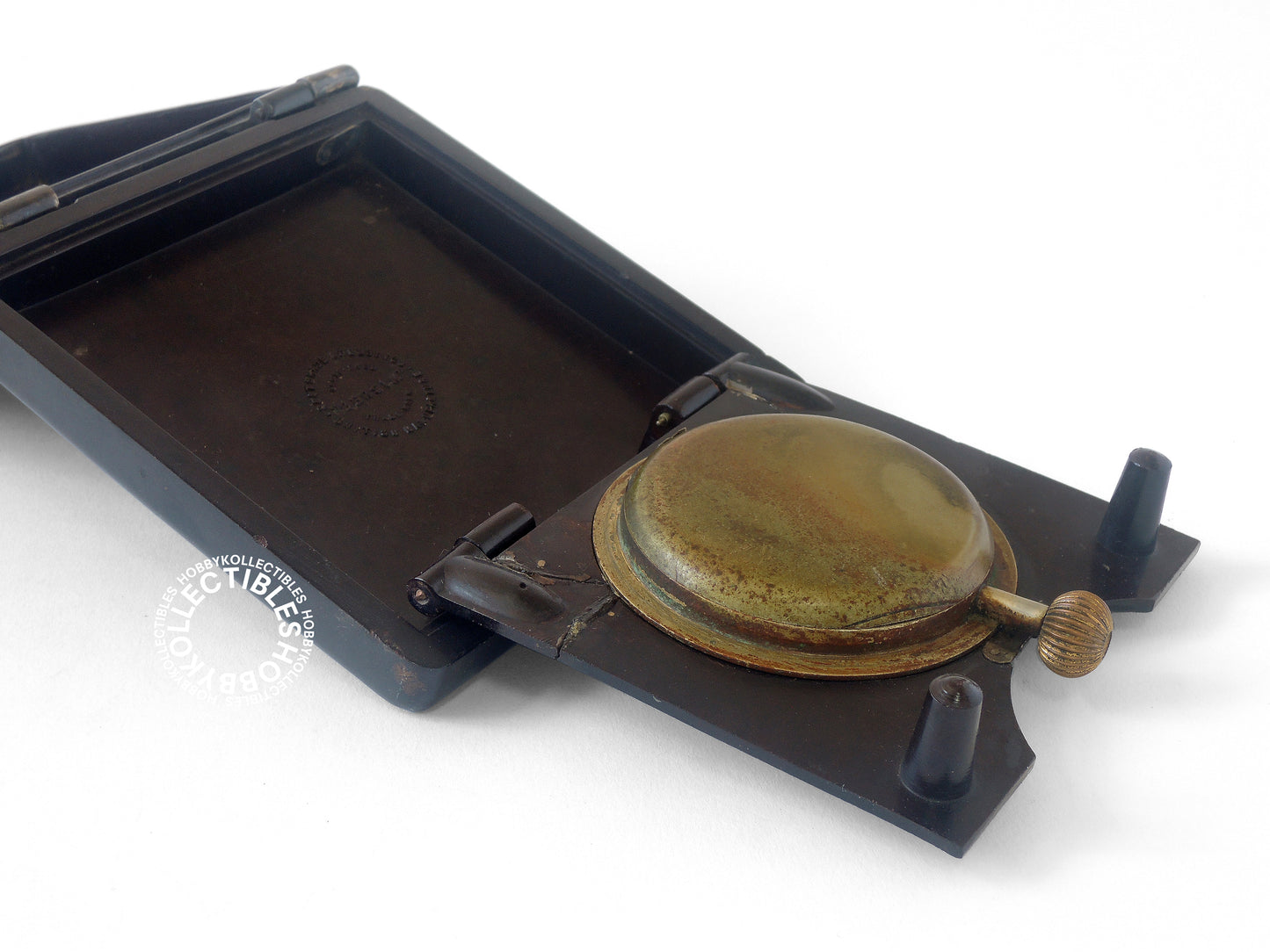 Swiss Made Rare Folding Travel Table Watch Need Repair