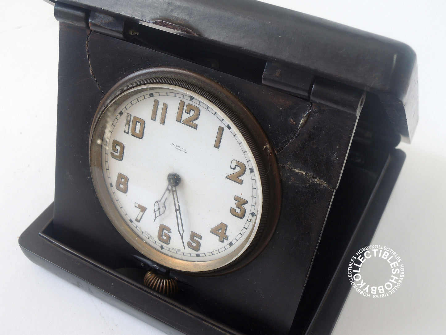 Swiss Made Rare Folding Travel Table Watch Need Repair