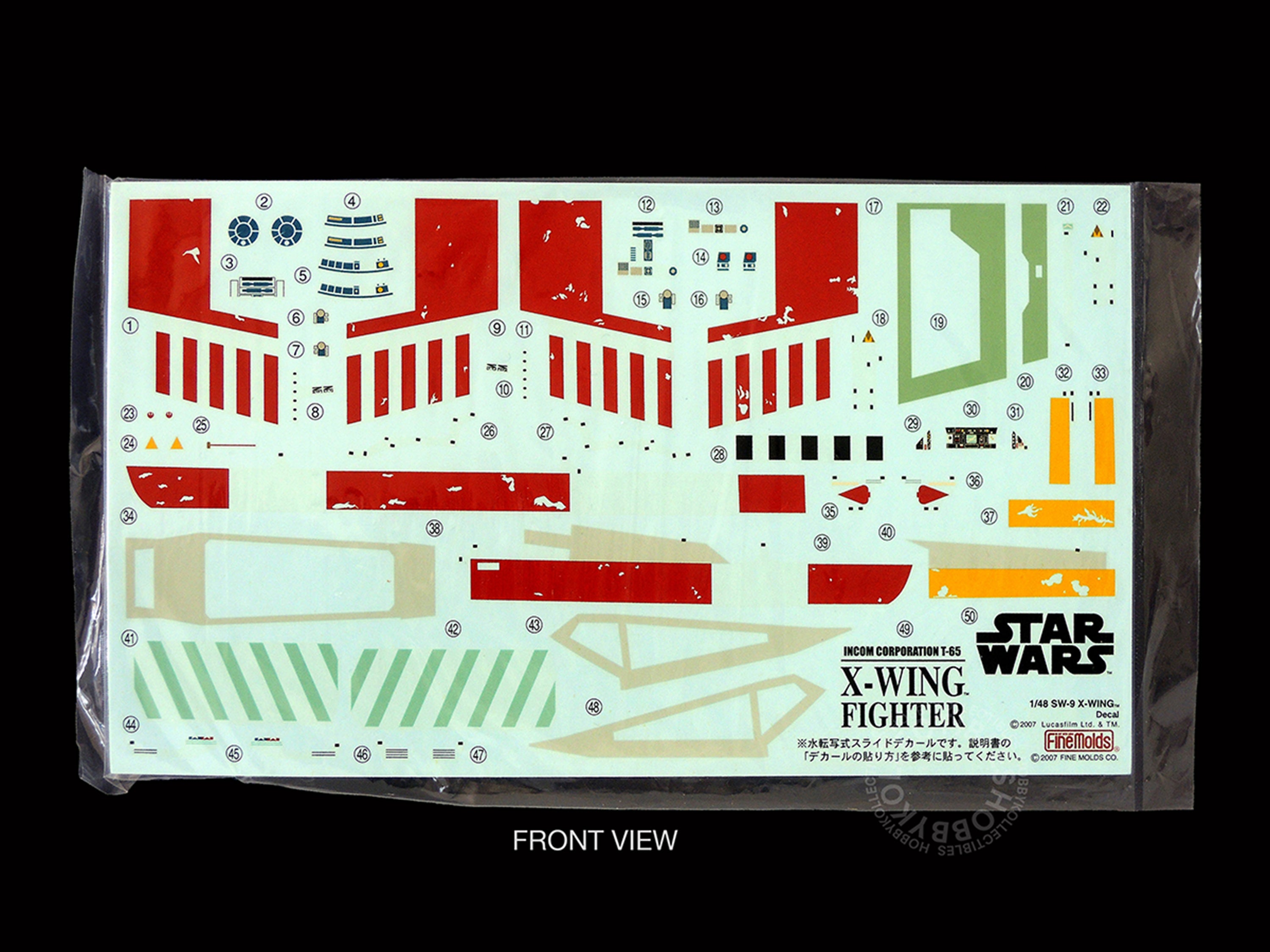 FineMolds Star Wars 1/48 X-WING Fighter SW-9 Model Kit