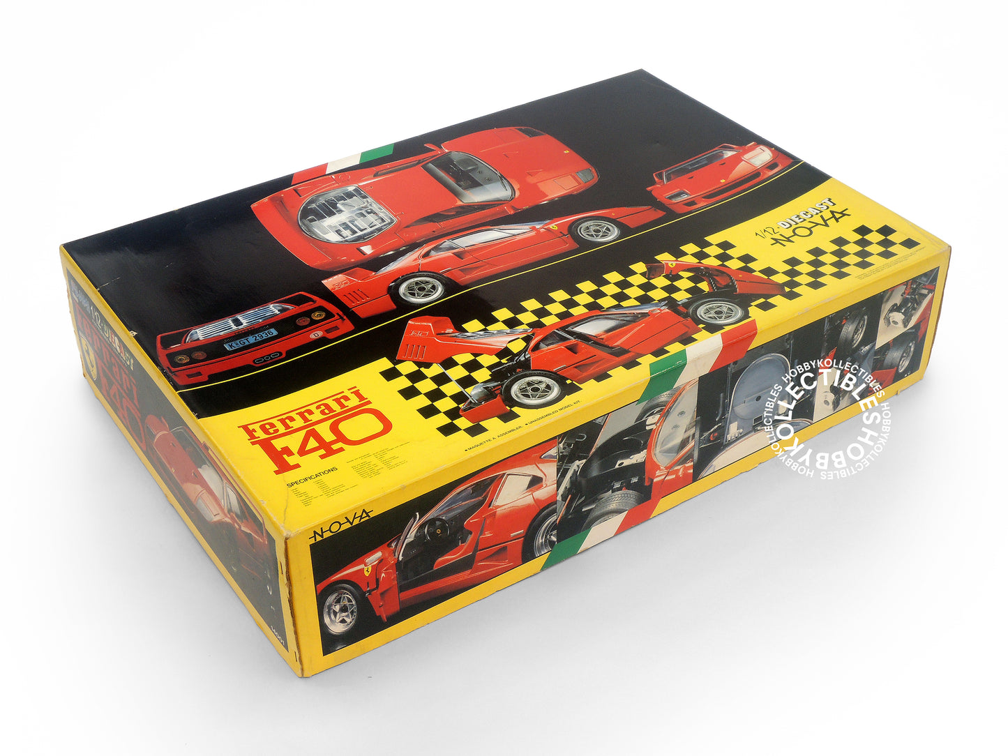 Fujimi Vintage NOVA 1/12 Ferrari F40 Diecast Metal/Plastic Model Kit