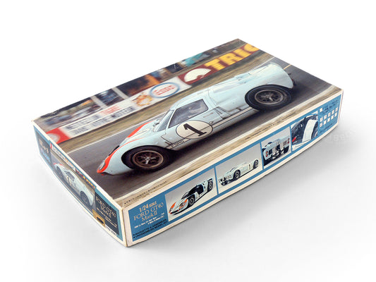 Fujimi 1/24 Ford GT40 Mark II 1966 Le Mans 24 Hour Race #1 Box Damaged