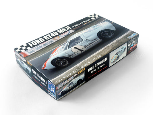 Fujimi 1/24 Ford GT40 Mark II 1966 Le Mans 24 Hour Race Ken Miles #1 Re-release