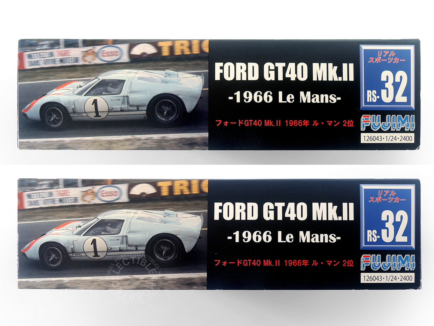 Fujimi 1/24 Ford GT40 Mark II 1966 Le Mans 24 Hour Race Ken Miles #1 Re-release