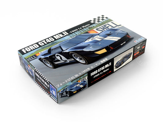 Fujimi 1/24 Ford GT40 Mark II 1966 Le Mans 24 Hour Race Winner Car #2 Re-release