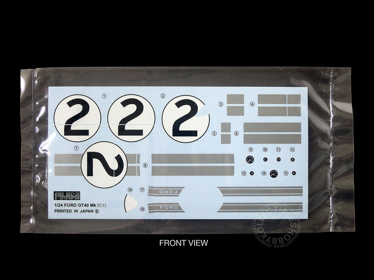 Fujimi 1/24 Ford GT40 Mark II 1966 Le Mans 24 Hour Race Winner Car #2 Re-release