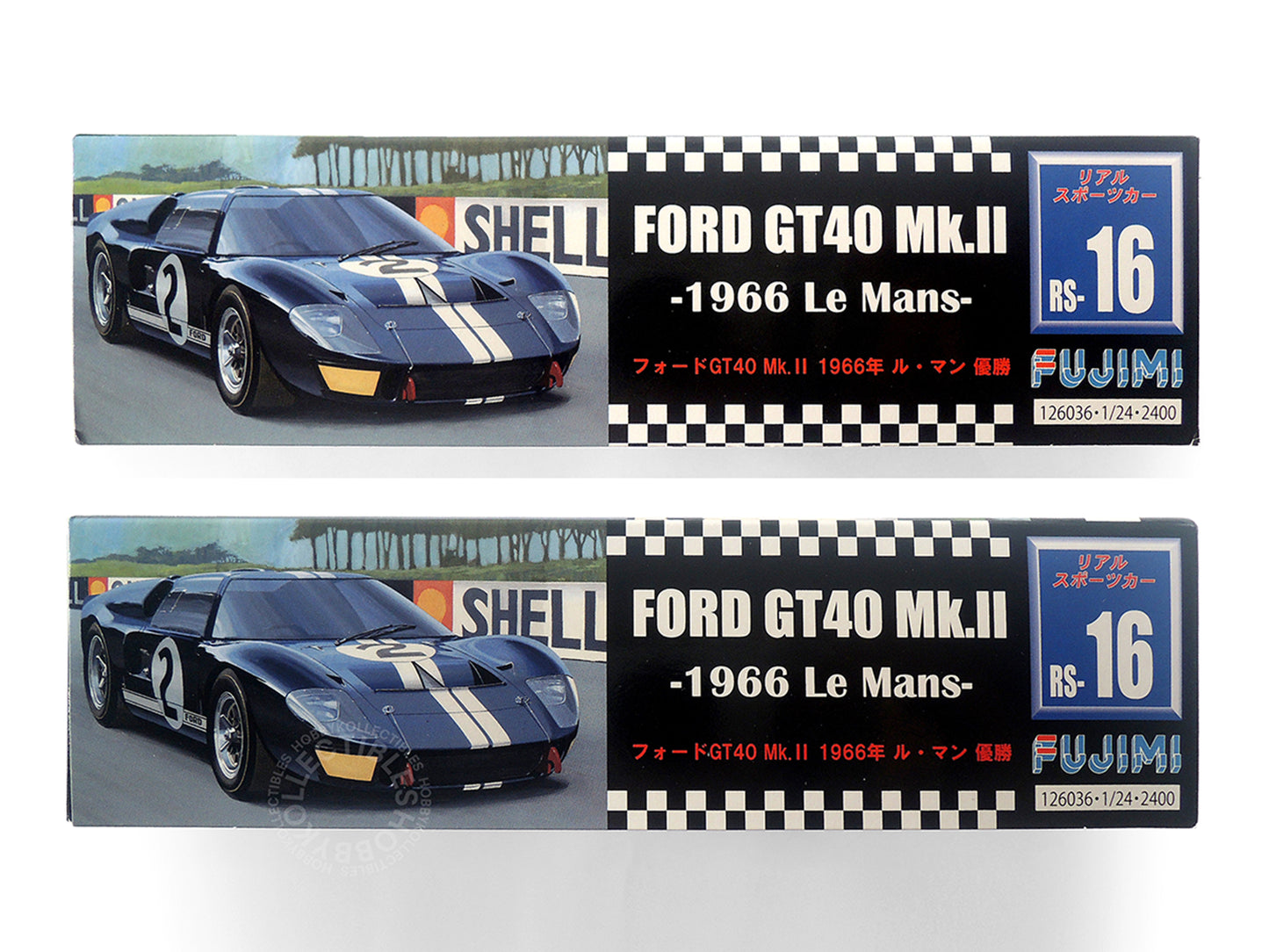 Fujimi 1/24 Ford GT40 Mark II 1966 Le Mans 24 Hour Race Winner Car #2 Re-release