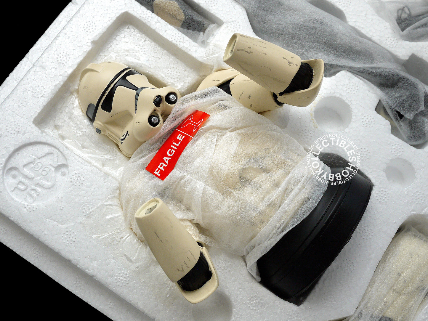 Gentle Giant Star Wars ROTS White Clone Trooper Deluxe Collectibles Mini Bust Open Box