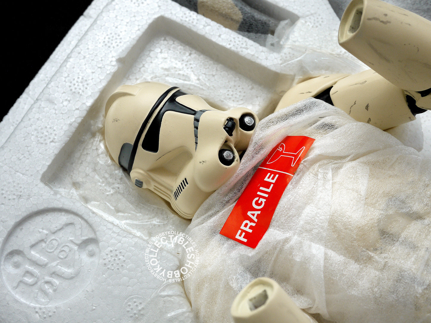 Gentle Giant Star Wars ROTS White Clone Trooper Deluxe Collectibles Mini Bust Open Box