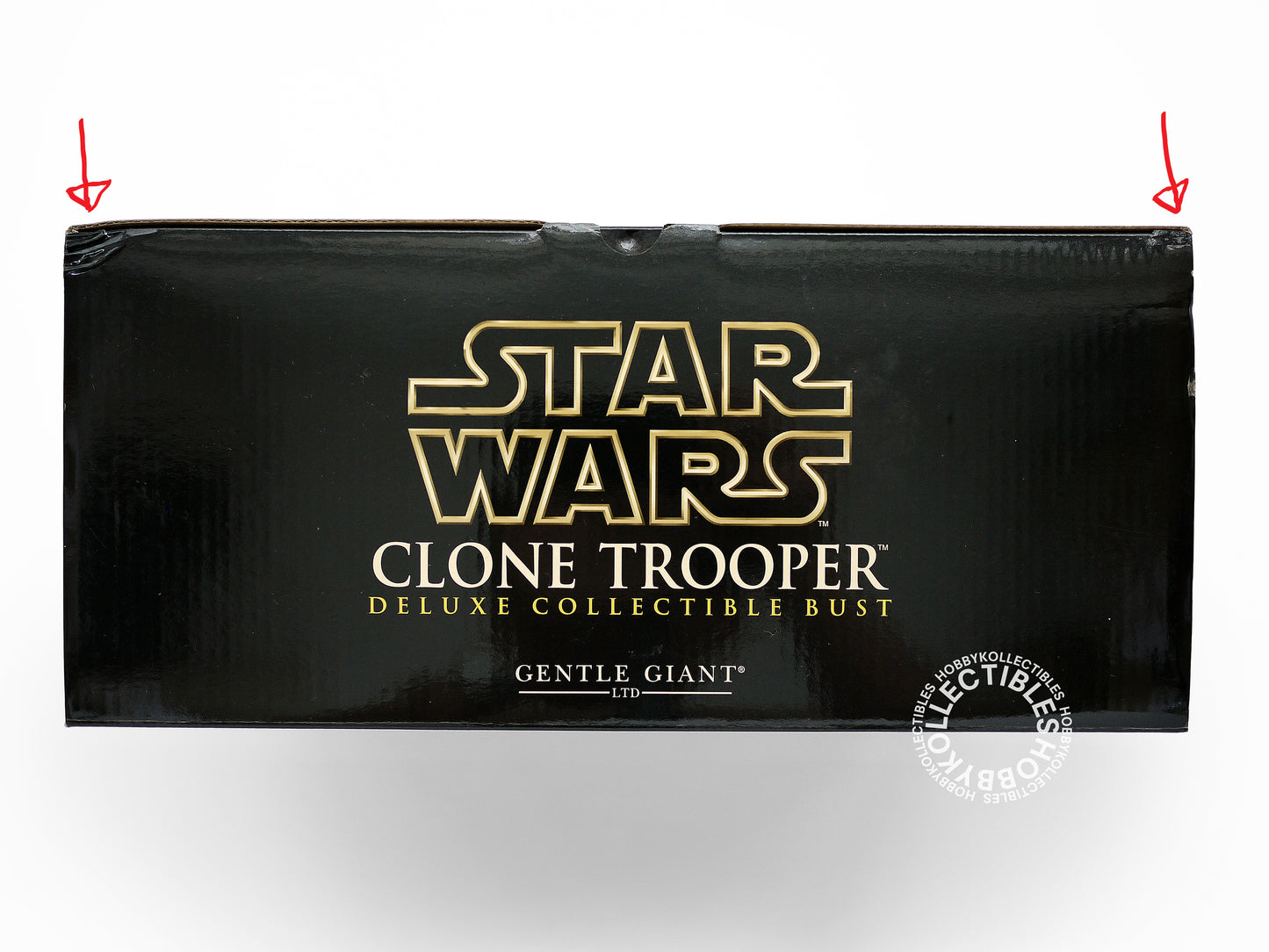 Gentle Giant Star Wars ROTS White Clone Trooper Deluxe Collectibles Mini Bust Open Box