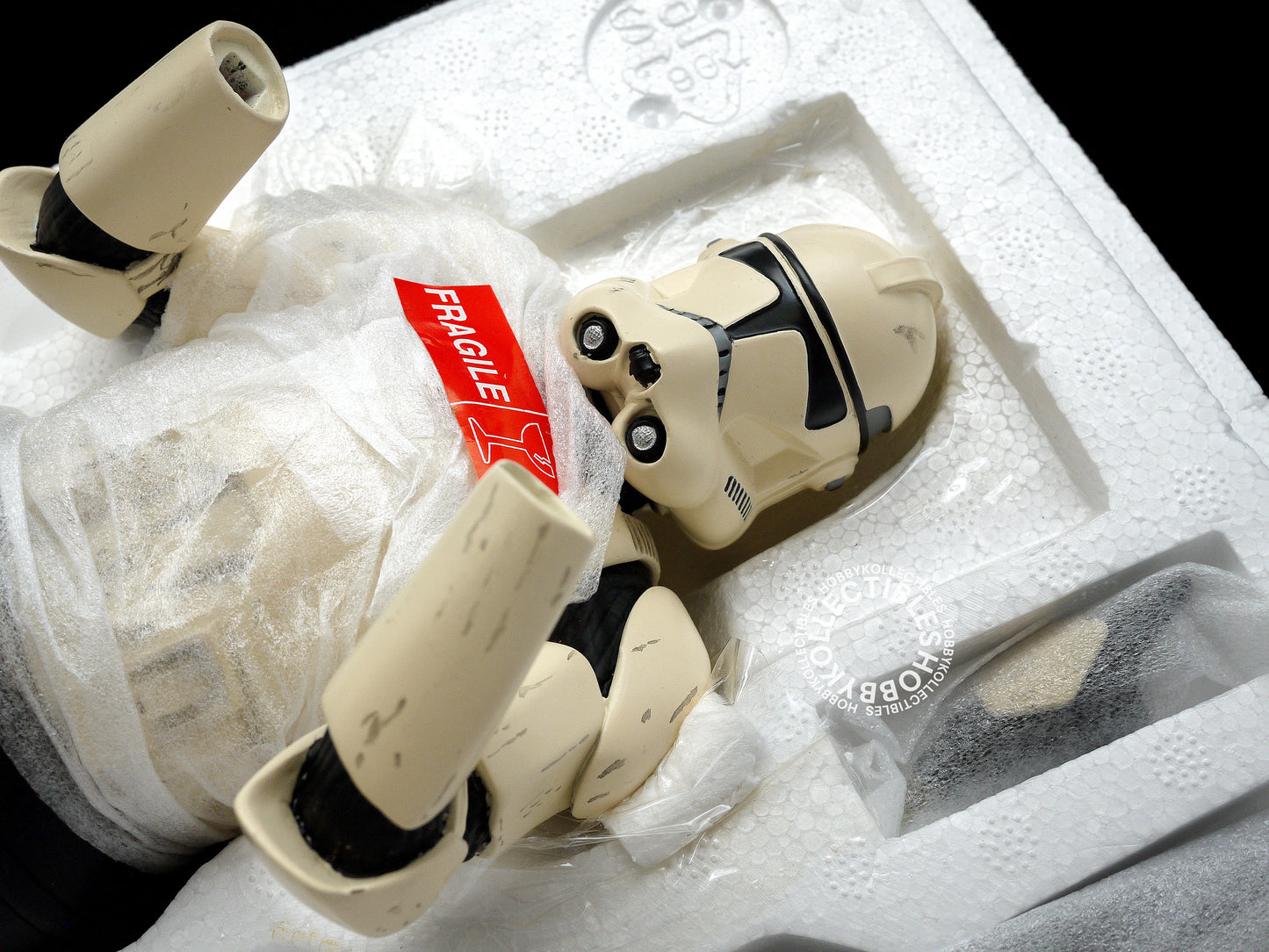 Gentle Giant Star Wars ROTS White Clone Trooper Deluxe Collectibles Mini Bust Open Box