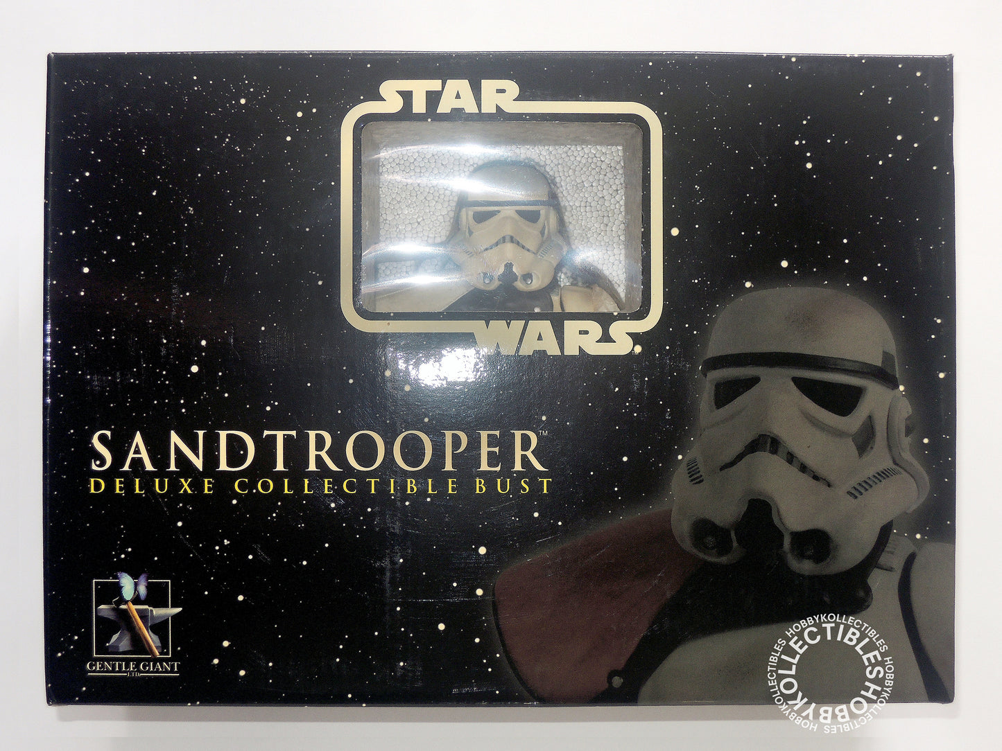 Gentle Giant Star Wars Sand Trooper Sergeant Mini Bust MISSING GUN! USED SOLD-AS-IS