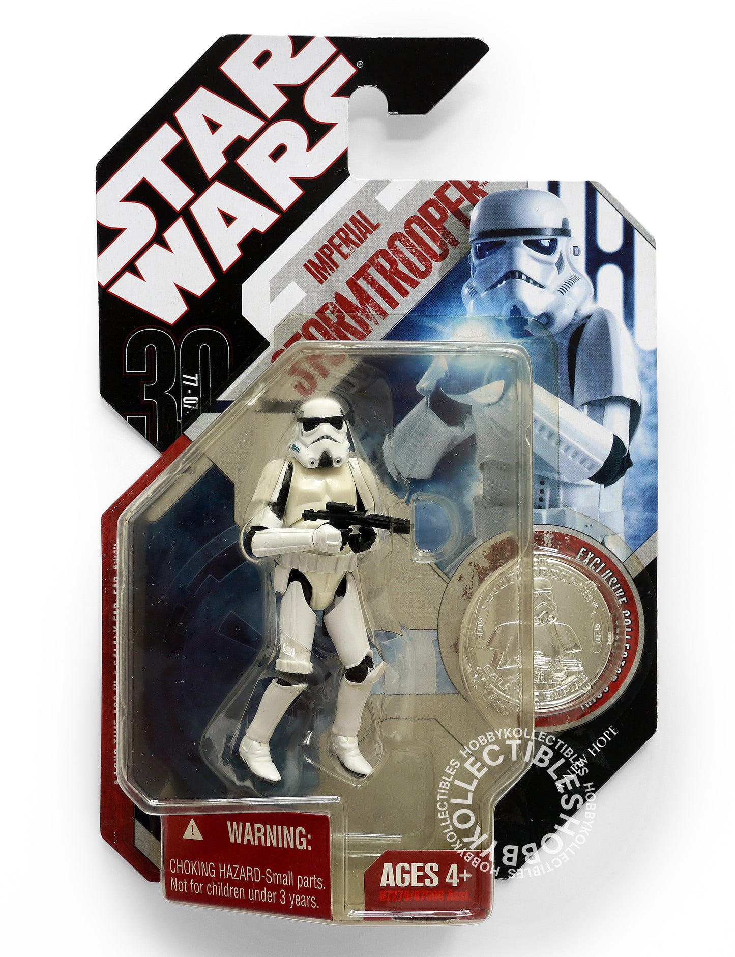 Lot of 2 Hasbro Star Wars Imperial & McQuarrie StormTrooper Action Figure