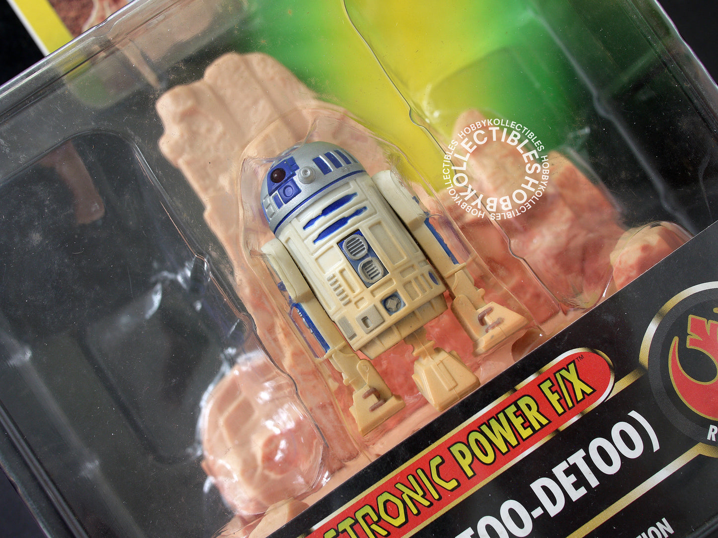 Lot of 2 Kenner Star Wars Electronic Lights & Sound R2-D2 Darth Vader Lightsaber Action Figures