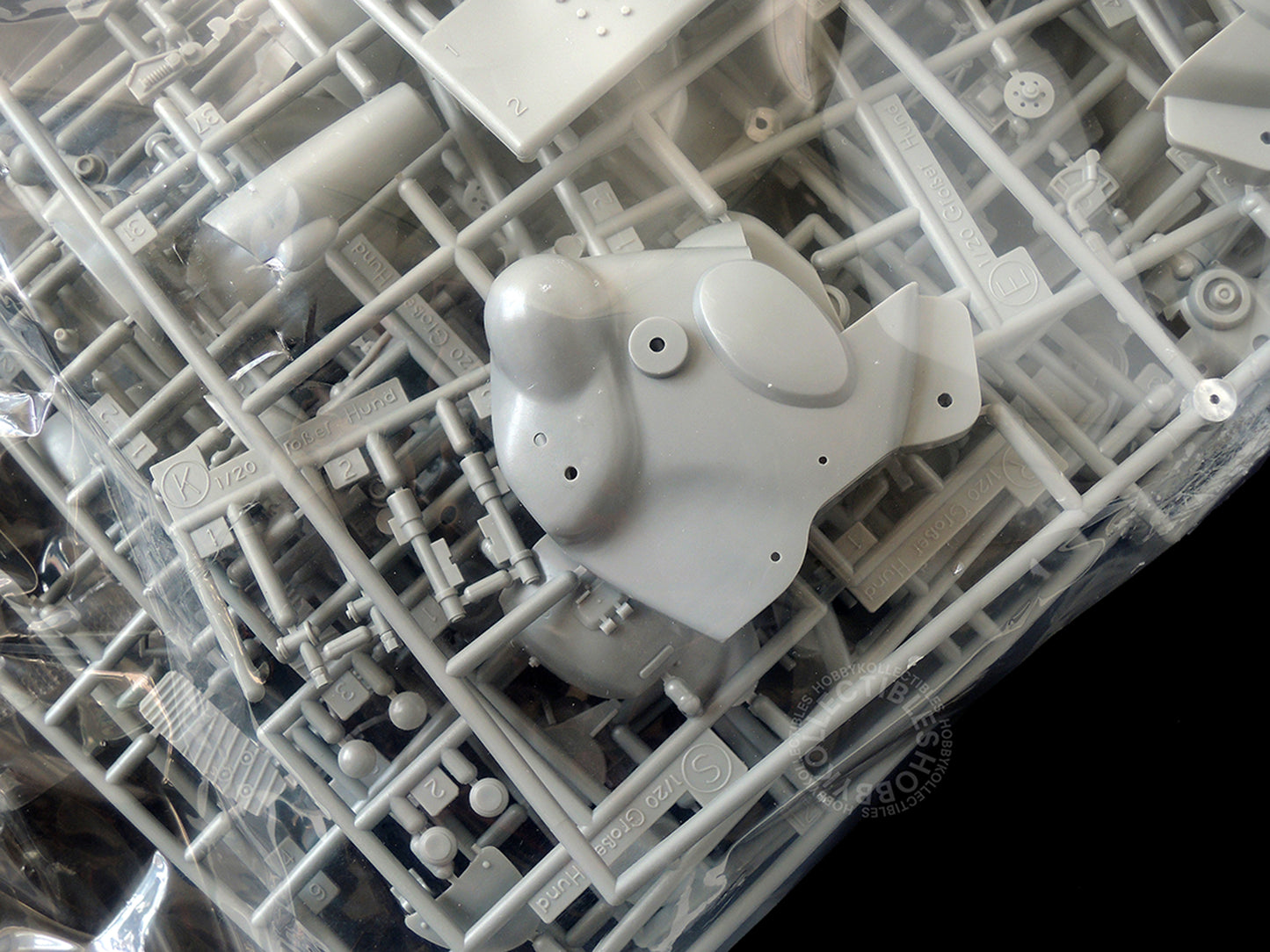 Hasegawa Ma.K SF3D 1/20 Großer Hund Ausf. K Kyklop #64106 Plastic Model Kit Maschinen Krieger