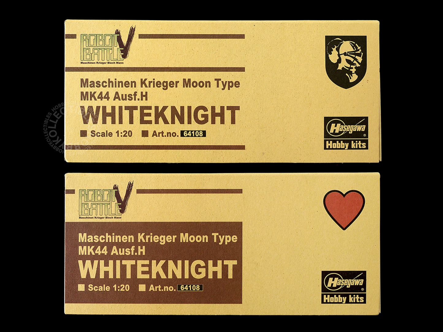 Hasegawa Ma.K 1/20 Robot Battle MK44 Moon Type WhiteKnight #64108 Limited Edition Plastic Model Kit Maschinen Krieger