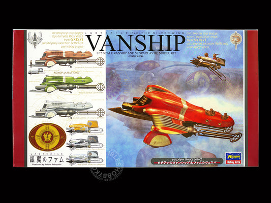 Hasegawa 1/72 Last Exile The Silver Wing Vanship Makoto Kobayashi CW07