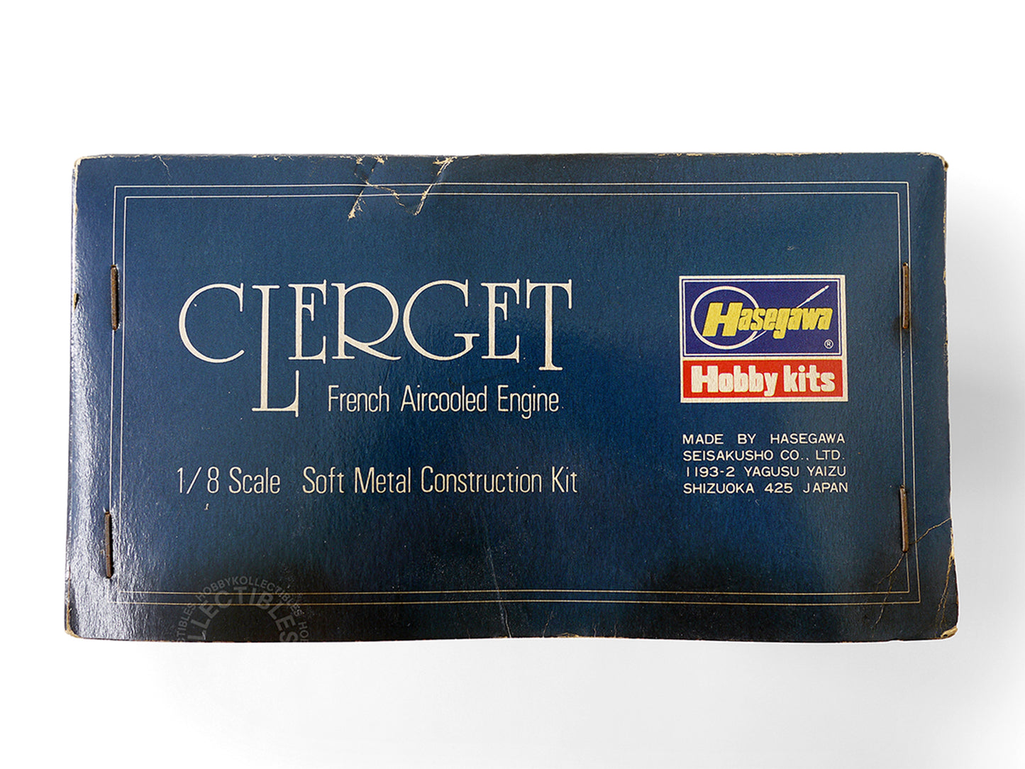 Hasegawa 1/8 French Rotary Engine Clerget 9B Metal Model Kit Rare