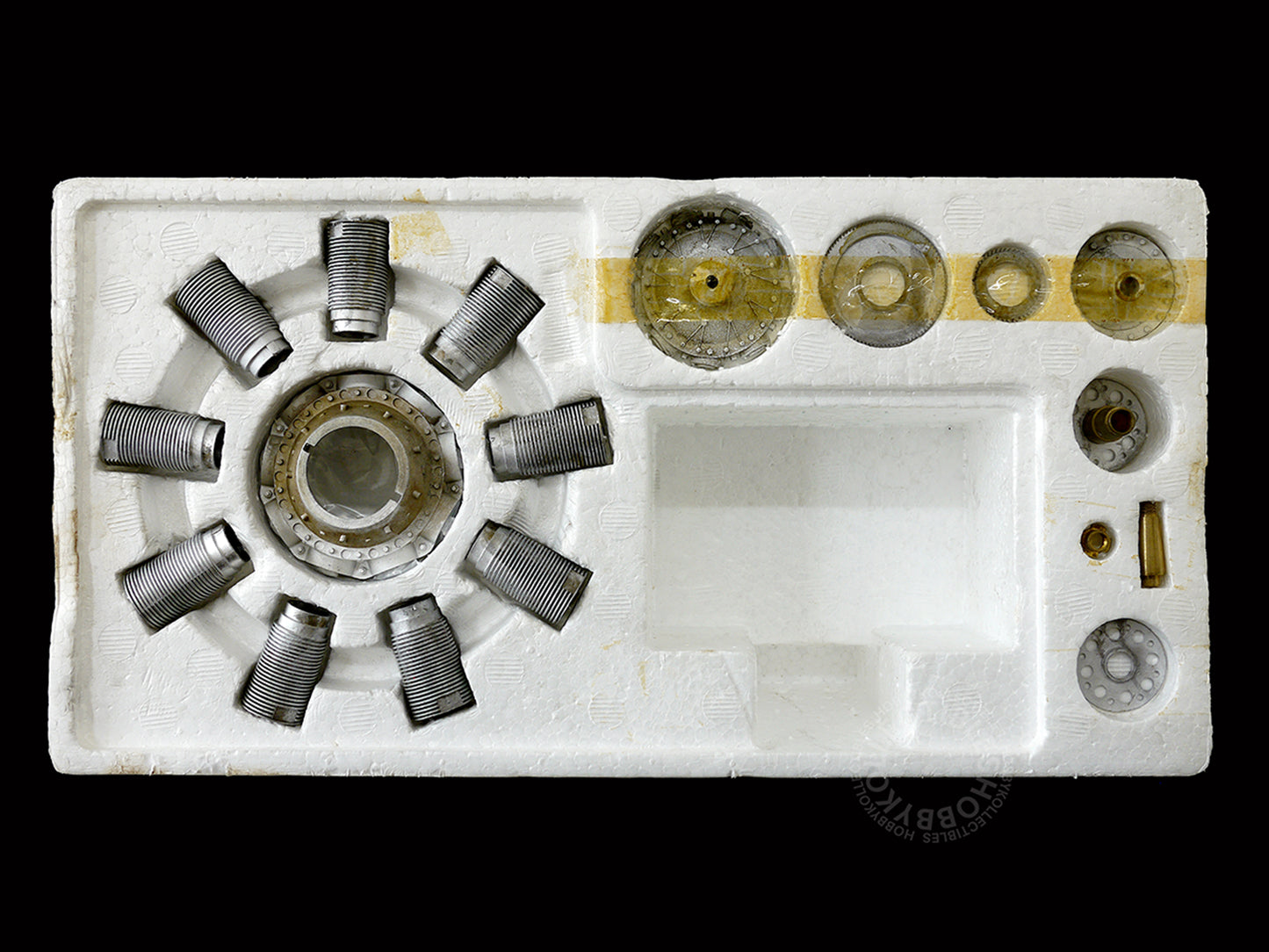 Hasegawa 1/8 French Rotary Engine Clerget 9B Metal Model Kit Rare