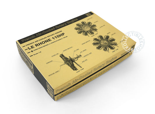 Hasegawa 1/8 Rotary Engine Le Rhone 110HP Limited Edition