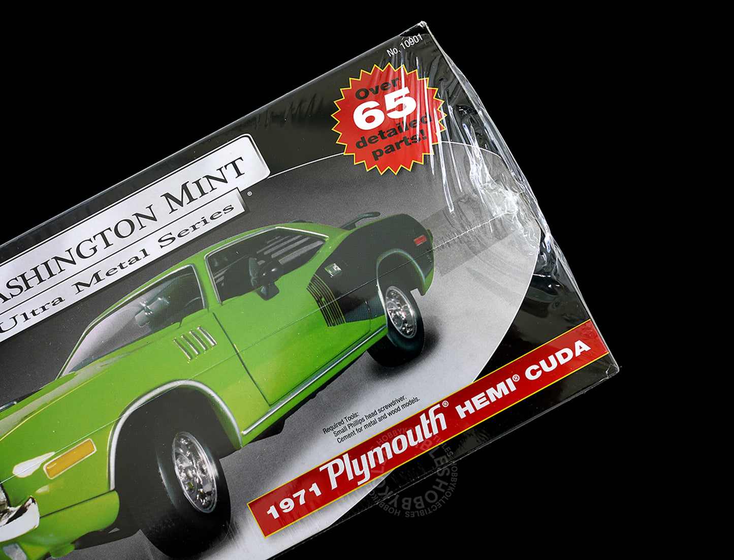 Hawk 1/24 Diecast 1971 Plymouth Hemi Cuda Washington Mint Ultra Metal Series Factory Sealed