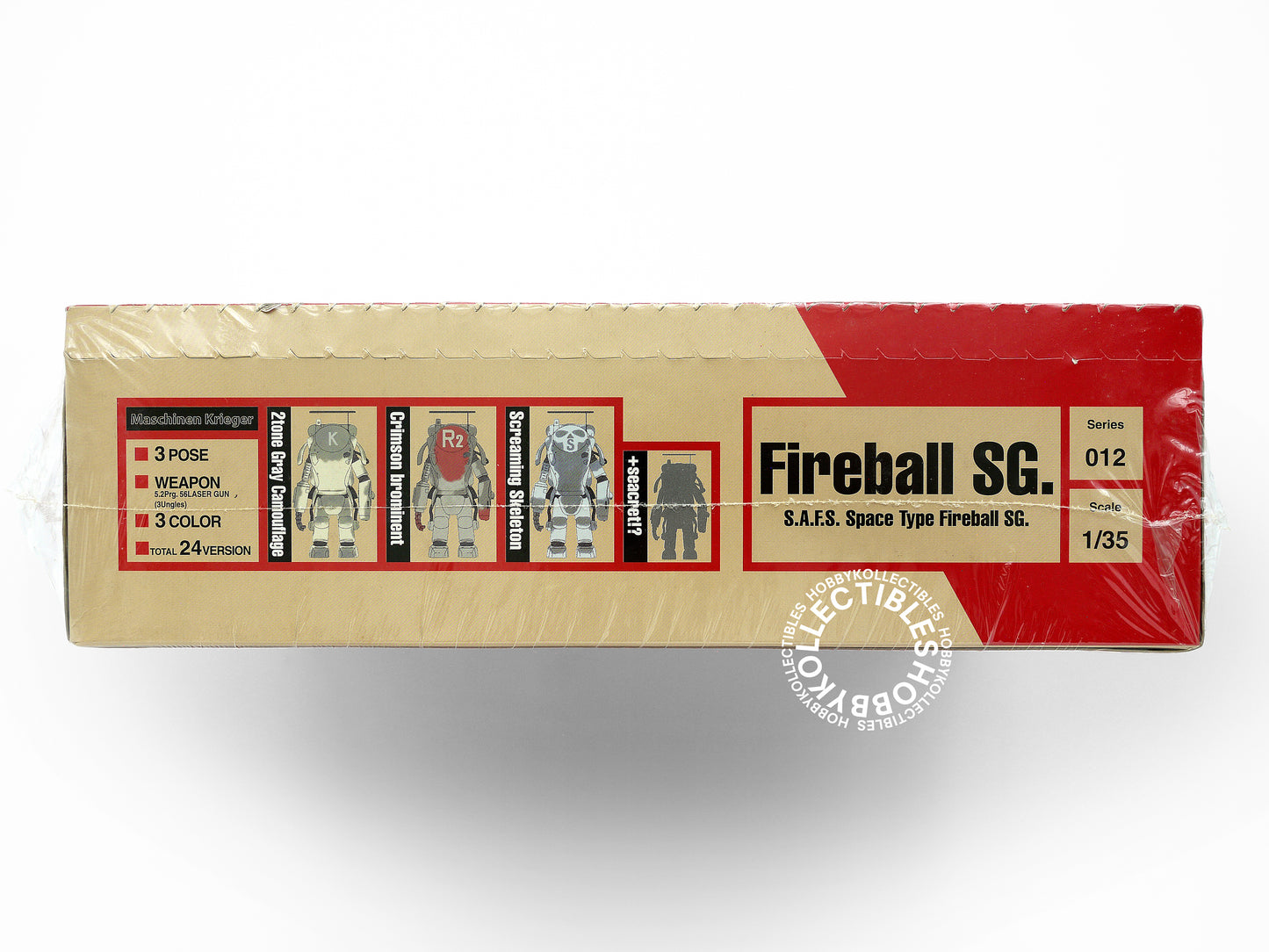 Ma.K Hobby Base Vintage 1/35 Space Fireball 24 Action Figure Box Set Factory Sealed