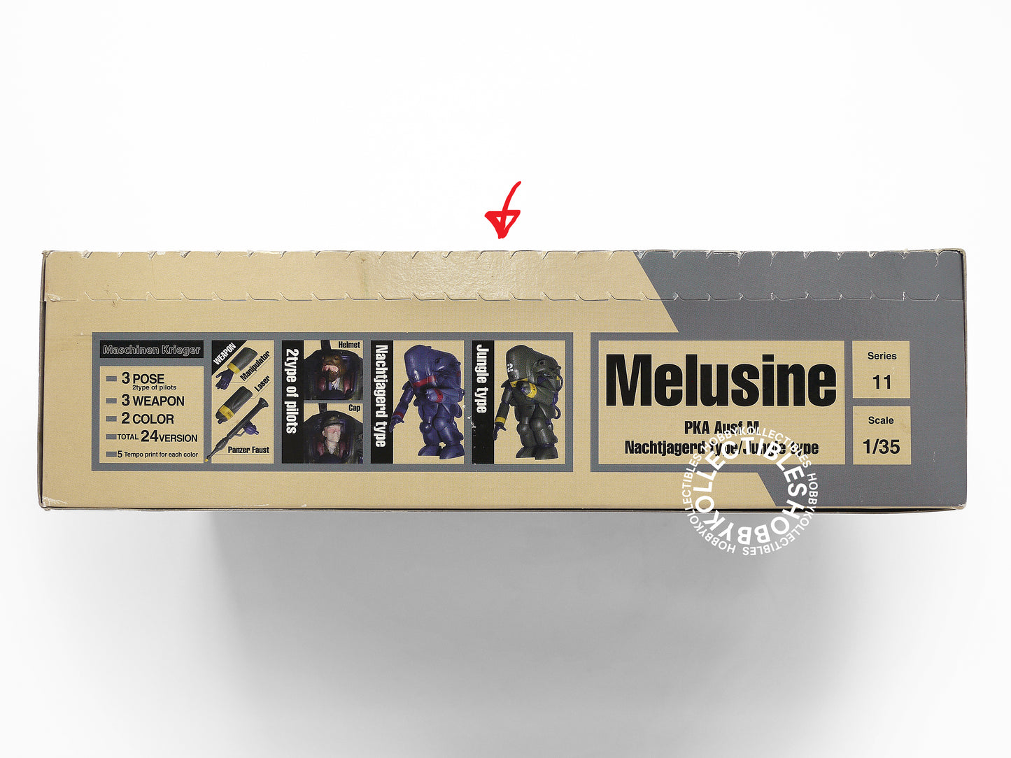 Ma.K Hobby Base Vintage 1/35 Melusine Jungle Type 24 Action Figure Box Set Factory Sealed