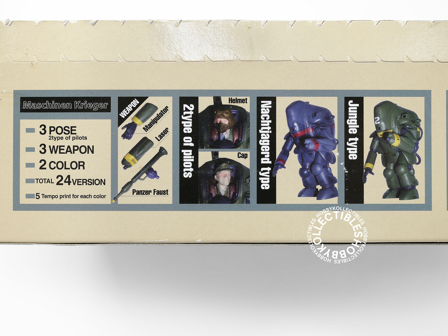 Ma.K Hobby Base Vintage 1/35 Melusine Jungle Type 24 Action Figure Box Set Factory Sealed
