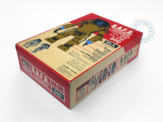 Ma.K Hobby Base Vinatge 1/35 SAFS Desert Camouflage 24 Action Figure Box Set Factory Sealed