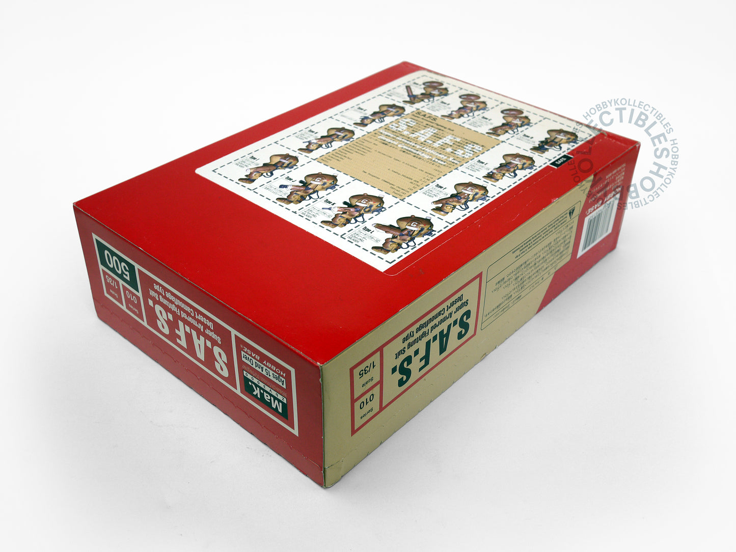 Ma.K Hobby Base Vinatge 1/35 SAFS Desert Camouflage 24 Action Figure Box Set Factory Sealed