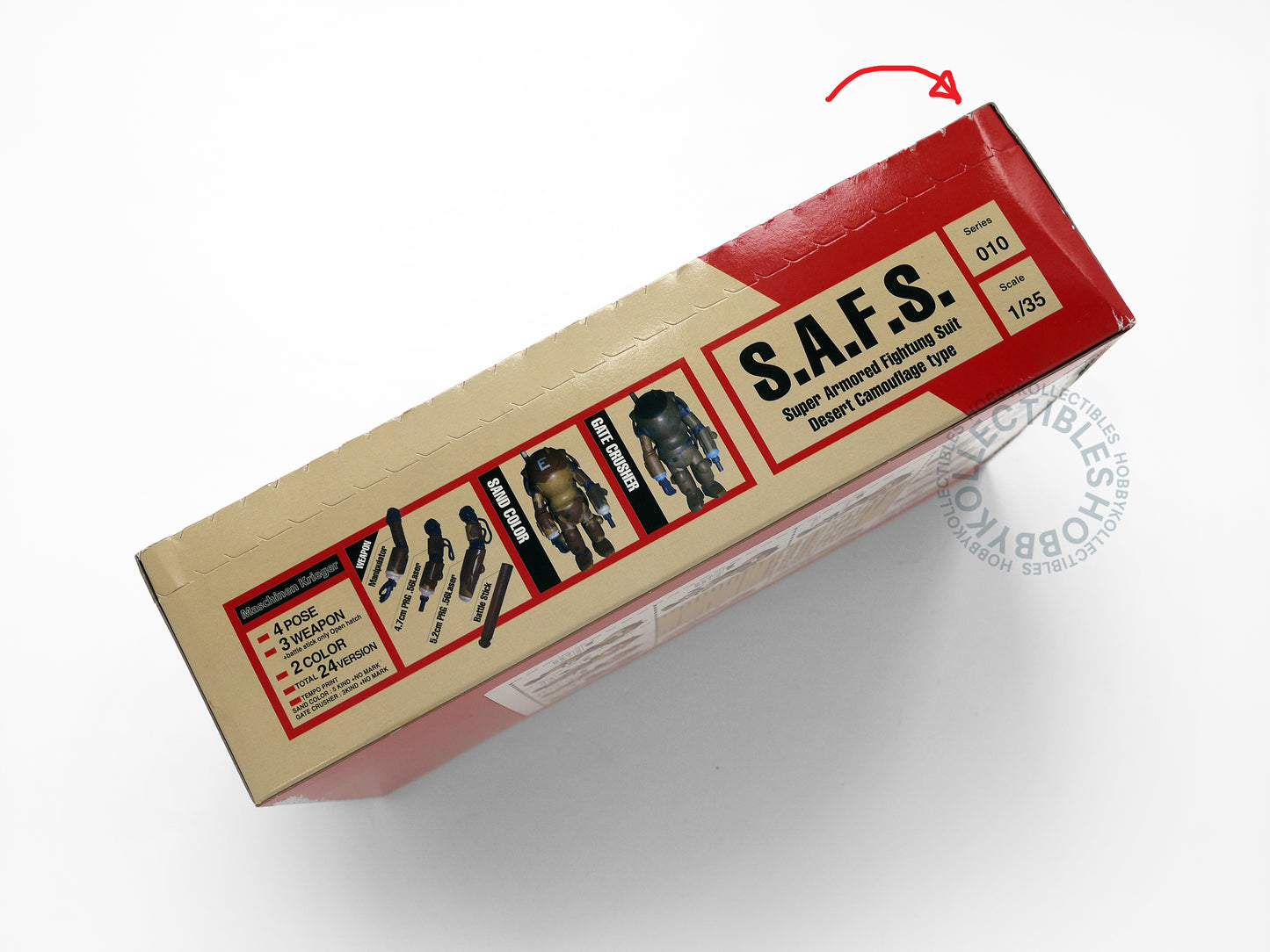 Ma.K Hobby Base Vinatge 1/35 SAFS Desert Camouflage 24 Action Figure Box Set Factory Sealed