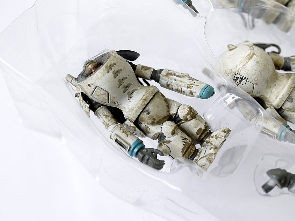 Ma.K Hobby Base SF3D 1/35 SAFS Winter Camouflage #03 Action Figure 5-Pack Set Open Box