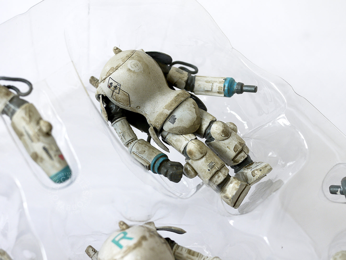 Ma.K Hobby Base SF3D 1/35 SAFS Winter Camouflage #03 Action Figure 5-Pack Set Open Box