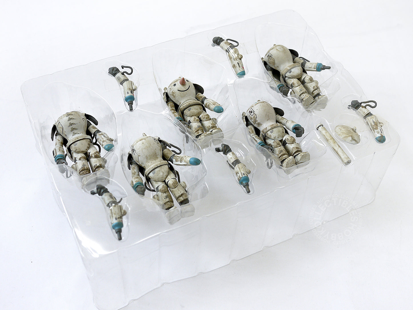 Ma.K Hobby Base SF3D 1/35 SAFS Winter Camouflage #03 Action Figure 5-Pack Set Open Box