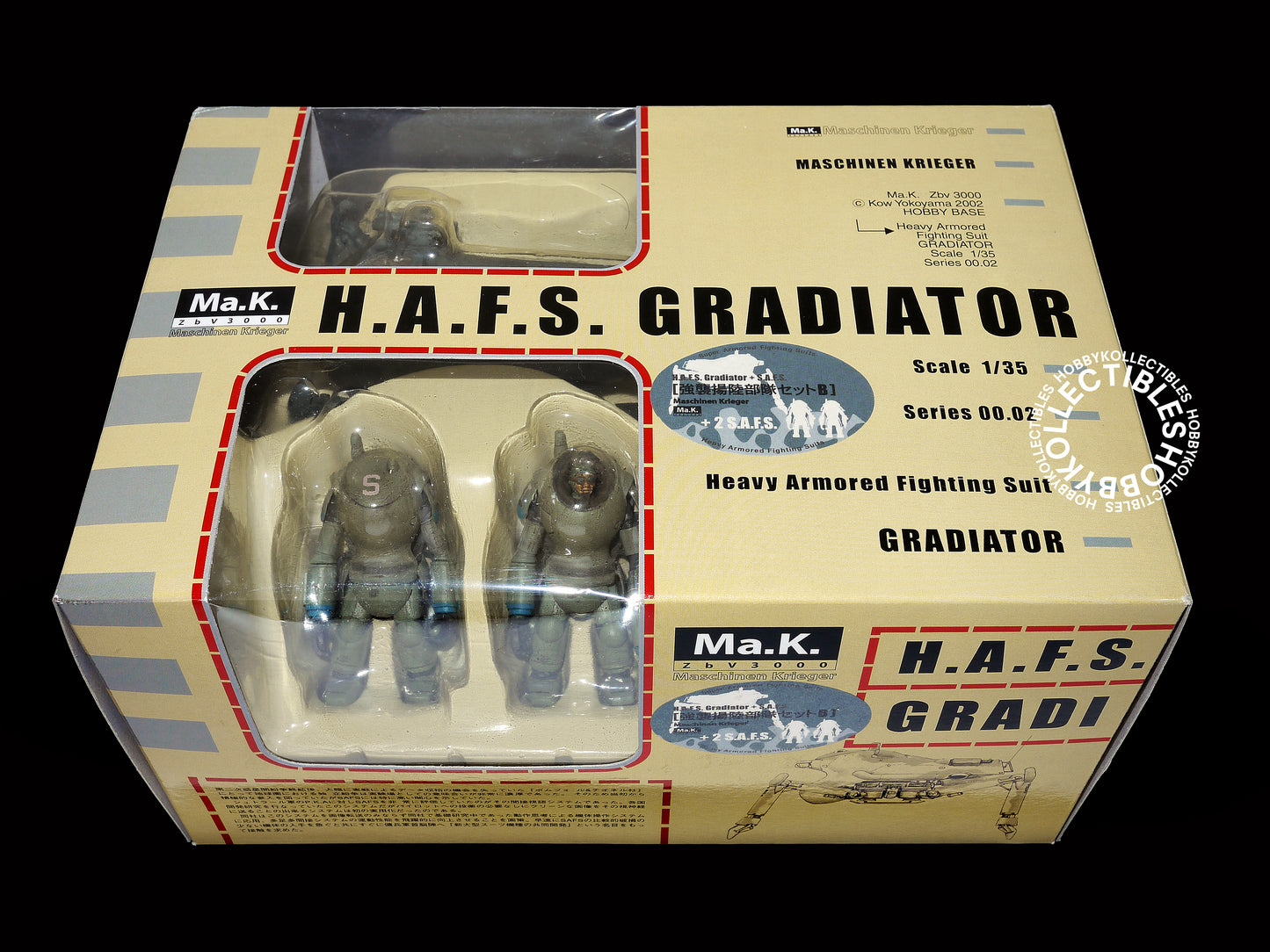 Ma.K Hobby Base SF3D 1/35 Gladiator 2 x SAFS Set [B] Action Figure Factory Sealed