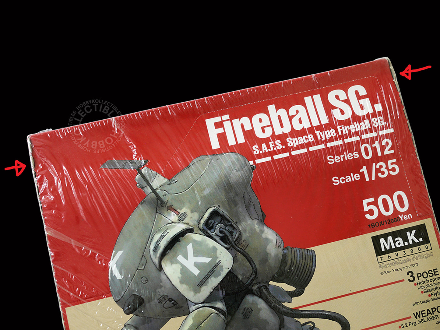 Ma.K Hobby Base Vintage 1/35 Space Fireball 24 Action Figure Box Set Factory Sealed (Restock)