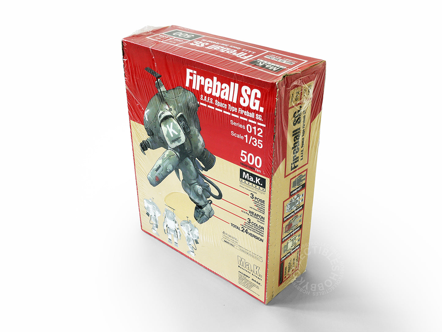 Ma.K Hobby Base Vintage 1/35 Space Fireball 24 Action Figure Box Set Factory Sealed (Restock)
