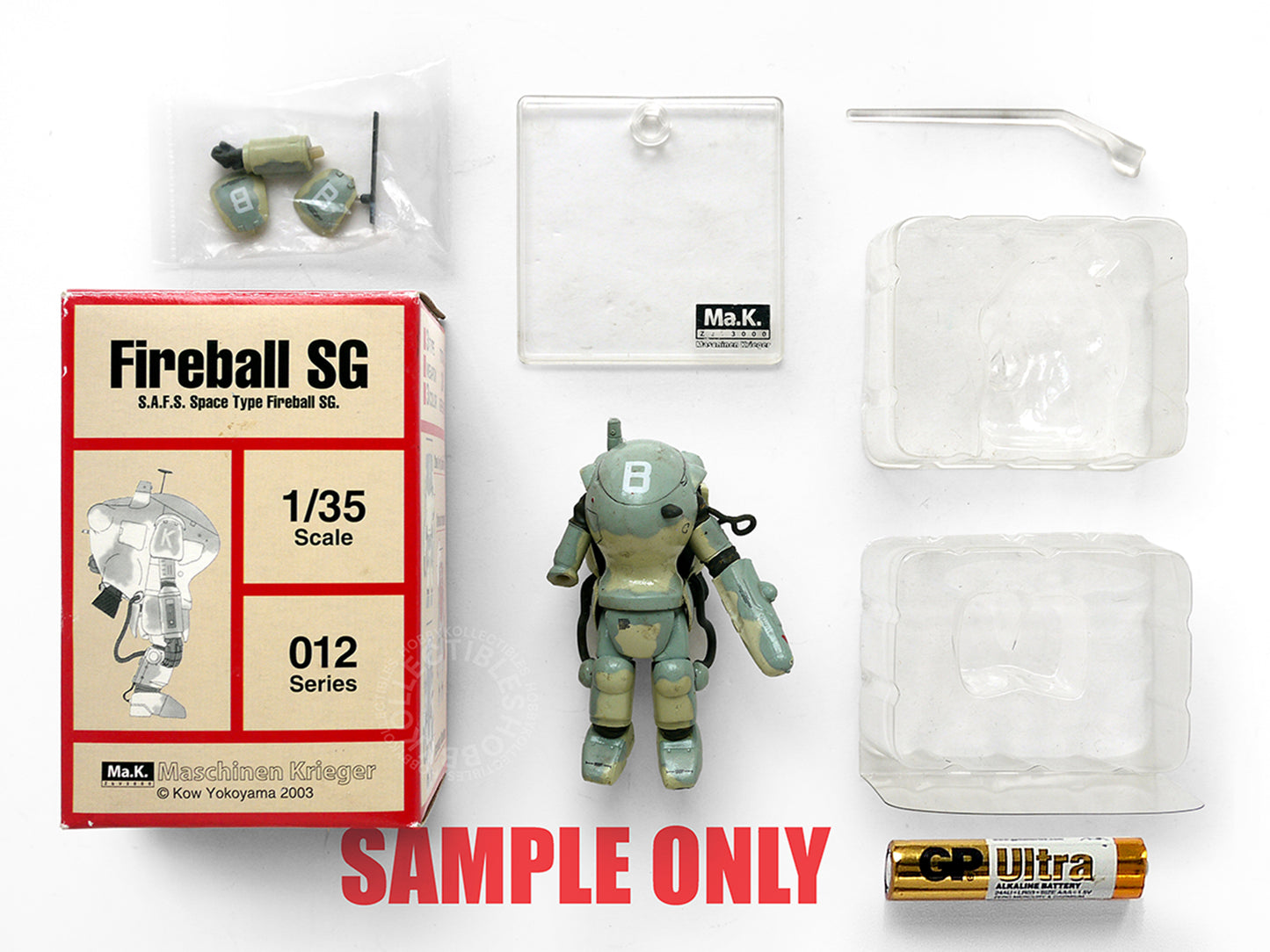 Ma.K Hobby Base Vintage 1/35 Space Fireball 24 Action Figure Box Set Factory Sealed (Restock)