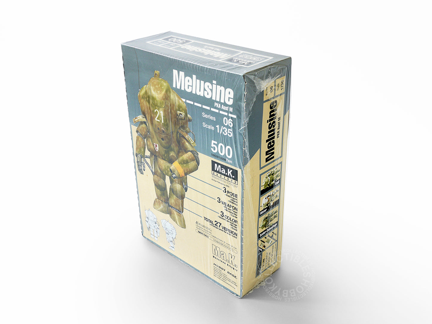 Ma.K Hobby Base Vintage 1/35 Melusine Camouflage 24 Action Figure Box Set Factory Sealed (Restock)