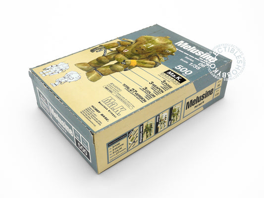 Ma.K Hobby Base Vintage 1/35 Melusine Camouflage 24 Action Figure Box Set Factory Sealed